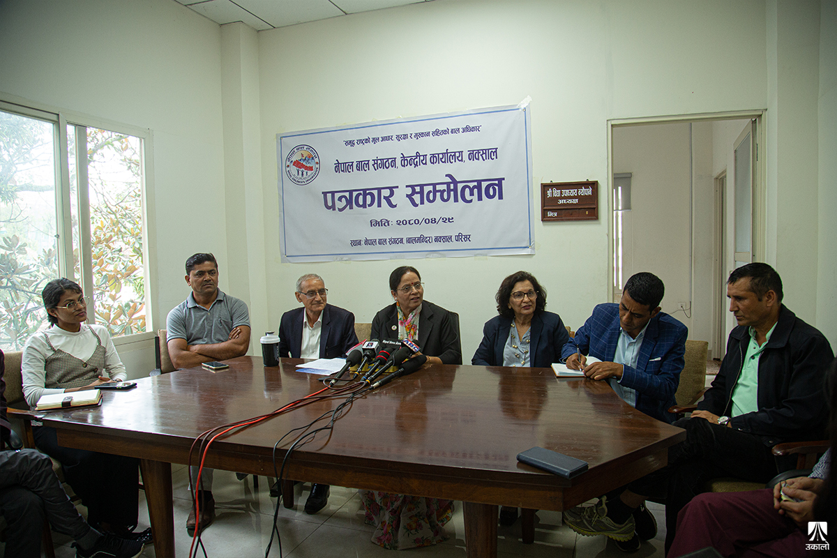 बाल संगठनका पदाधिकारीहरूले गुहारे सरकार– बृहस्पतिलाई जग्गा दिने सम्झौता खारेज गरिदेऊ