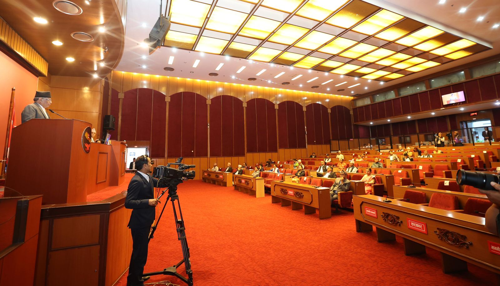 संविधानअनुसार बन्न बाँकी कानूनहरू बनाइ सदनमा पेश गर्न राष्ट्रियसभा अध्यक्षको निर्देशन