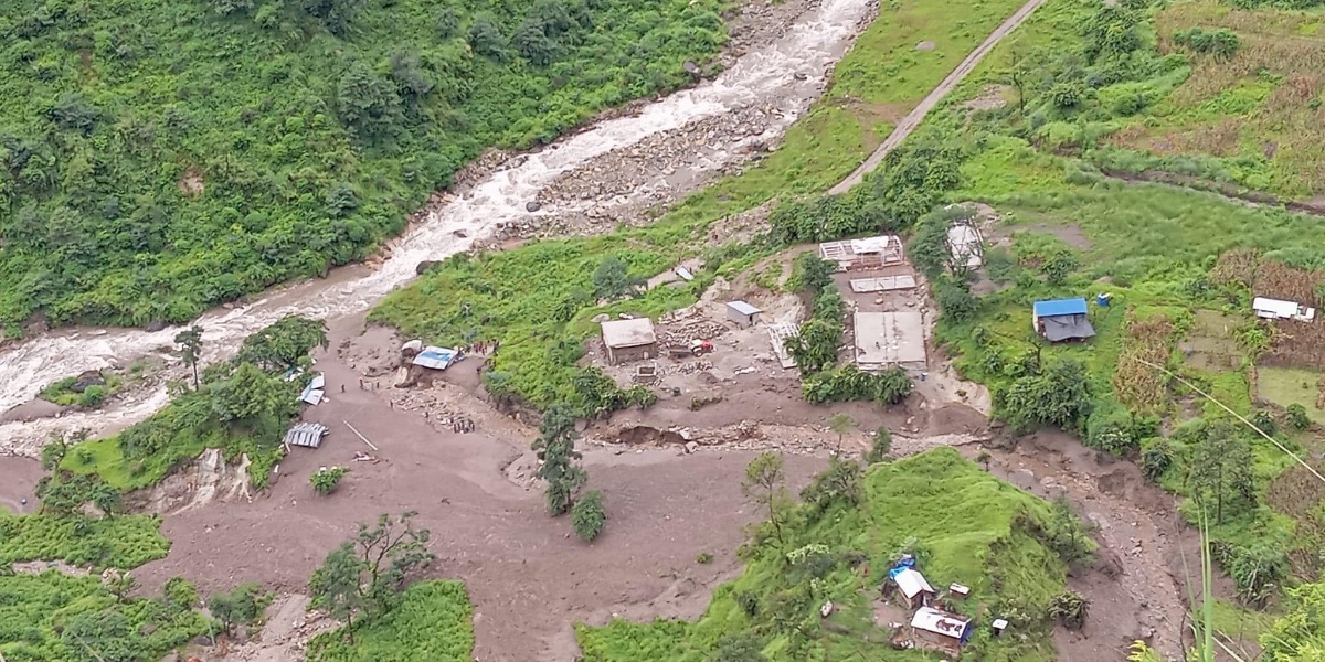 गोरखामा पहिरो: ४ जना बेपत्ता, २ घाइते