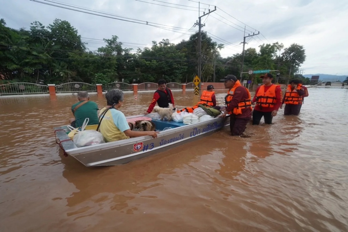 थाइल्यान्डमा बाढीबाट ९ जनाको मृत्यु, साढे ५ लाख नागरिक प्रभावित