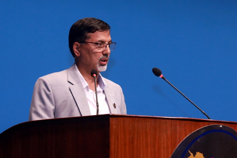 बजेटबारे एमाले अध्यक्ष ओलीको प्रतिशोधपूर्ण अभिव्यक्ति : जनार्दन शर्मा