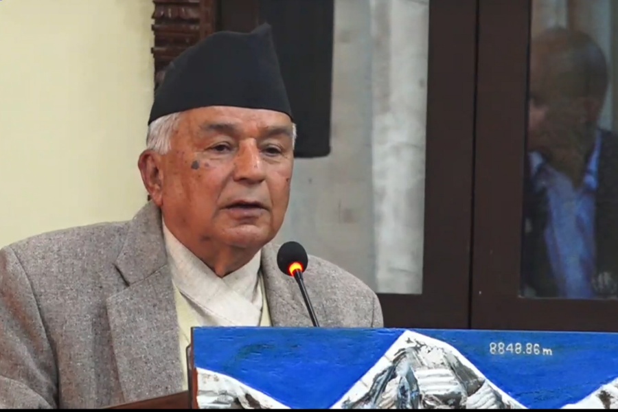श्रमको सम्मान गर्ने संस्कृतिले राष्ट्रलाई माथि उठाउँछ: रामचन्द्र पौडेल