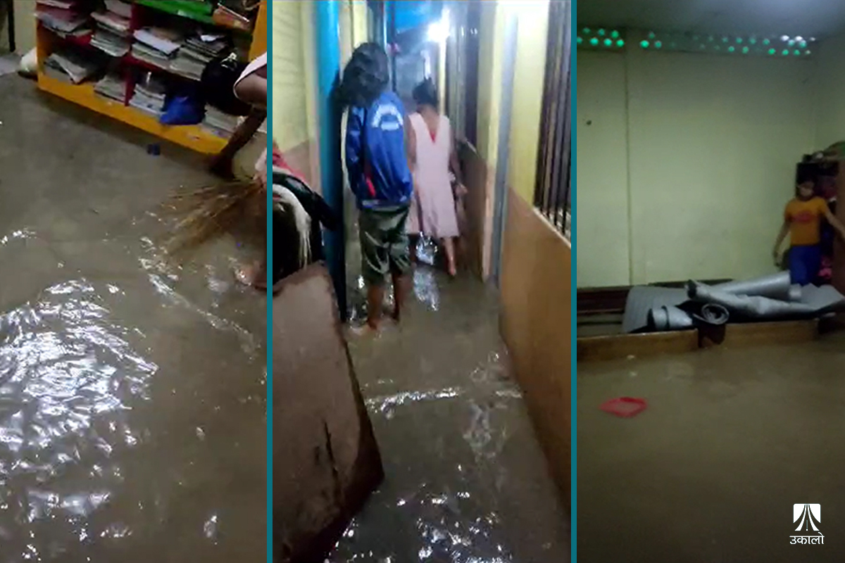 नक्सालस्थित बालगृह डुबानमा, अनाथ बालबालिकाको बिचल्ली  