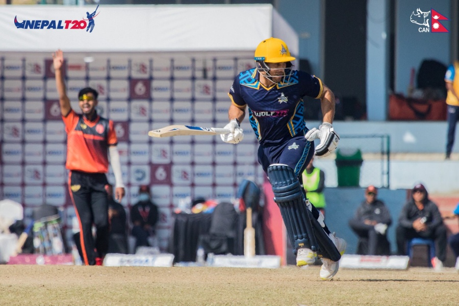 नेपाल टी२० लिग : जनकपुरद्वारा लुम्बिनी २३ रनले पराजित