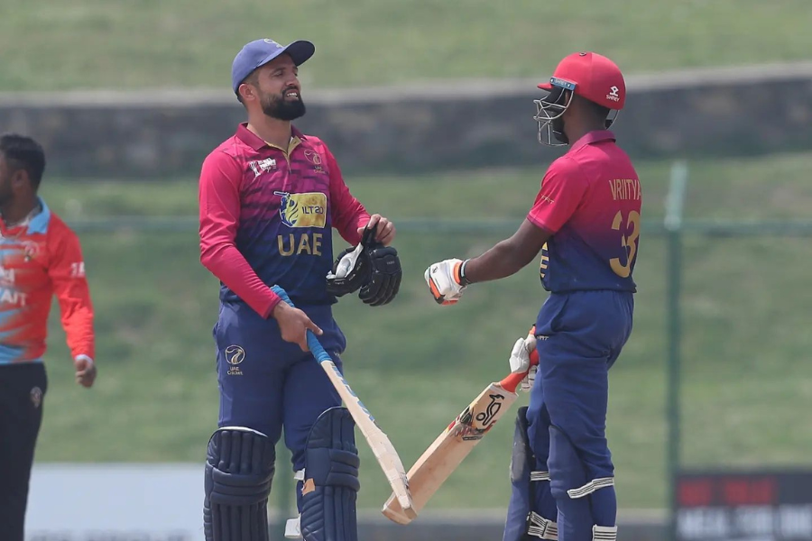 वृत्य र रोहनको शतकमा कुवेतविरुद्ध यूएईको जित