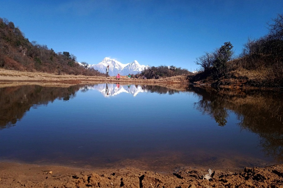 ओझेलमा बागलुङको ‘खिउ बराह ताल’