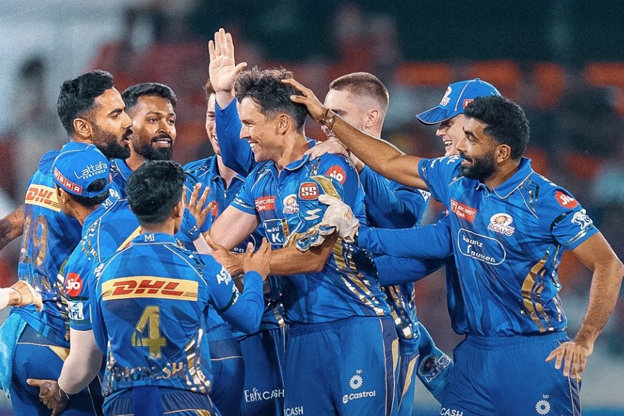 आईपीएलमा मुम्बईको लगातार चौथो जित