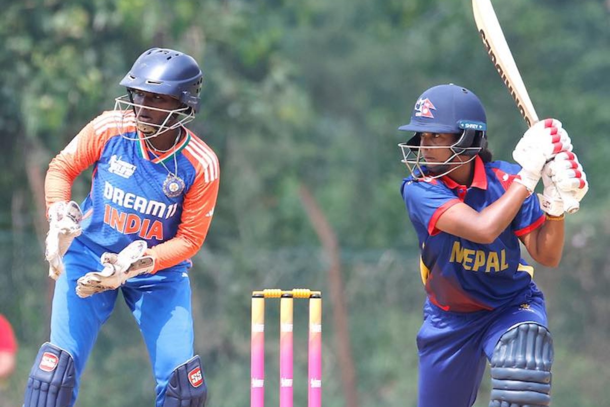 यू१९ महिला एशिया कप: नेपालले भारतलाई दियो ९५ रनको लक्ष्य