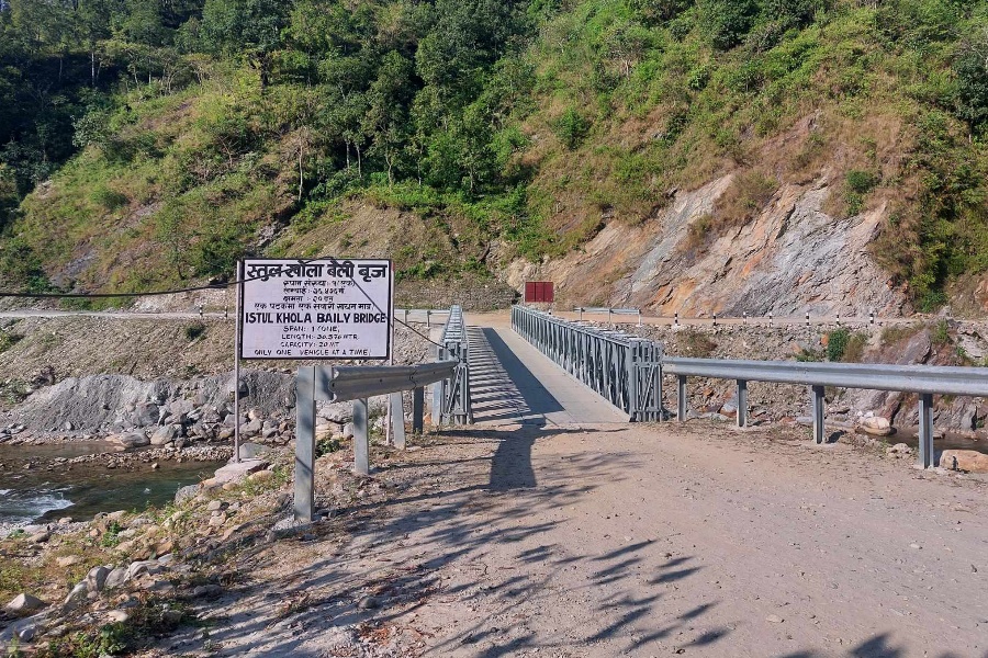 गोरखाको स्तुल खोलामा बेलीब्रिज, आवतजावतमा सहज