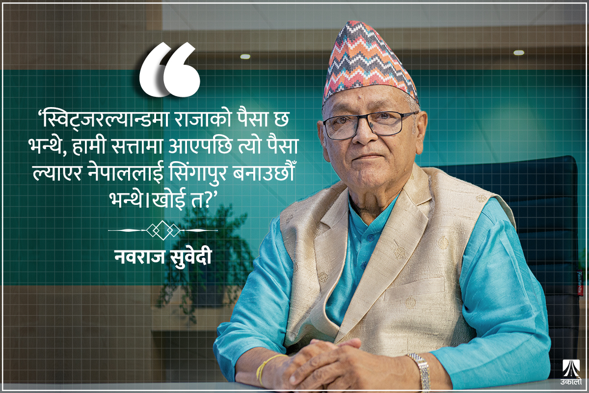 राजसंस्था फर्काउने आन्दोलन समितिका संयोजक सुवेदी भन्छन्– बालेन देशको प्रधानमन्त्री हुनुपर्छ