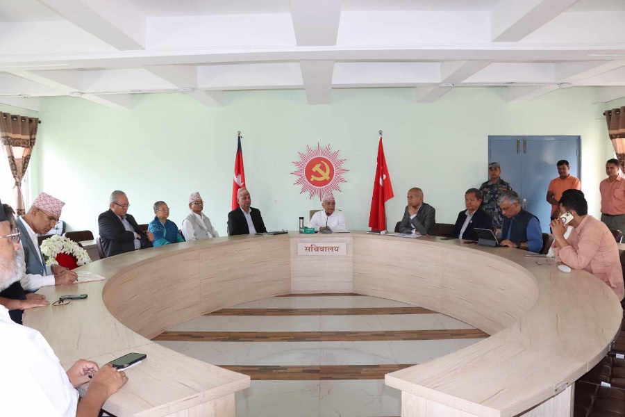 एमालेले ३ दिन पार्टीको झण्डा आधा झुकाउने, असोज २ गते श्रद्धाञ्जलीसभा गर्ने