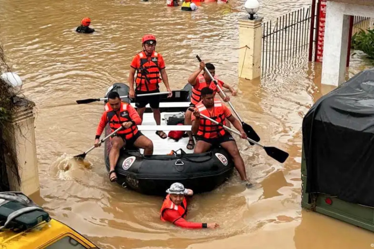 फिलिपिन्समा आँधीबाट मृत्यु हुनेको संख्या १०० नाघ्यो 