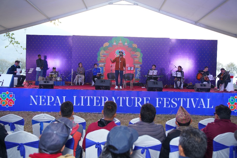 सांगीतिक महौलबीच पोखरामा लिटेचर फेस्टिभलको दशौँ संस्करण शुरू