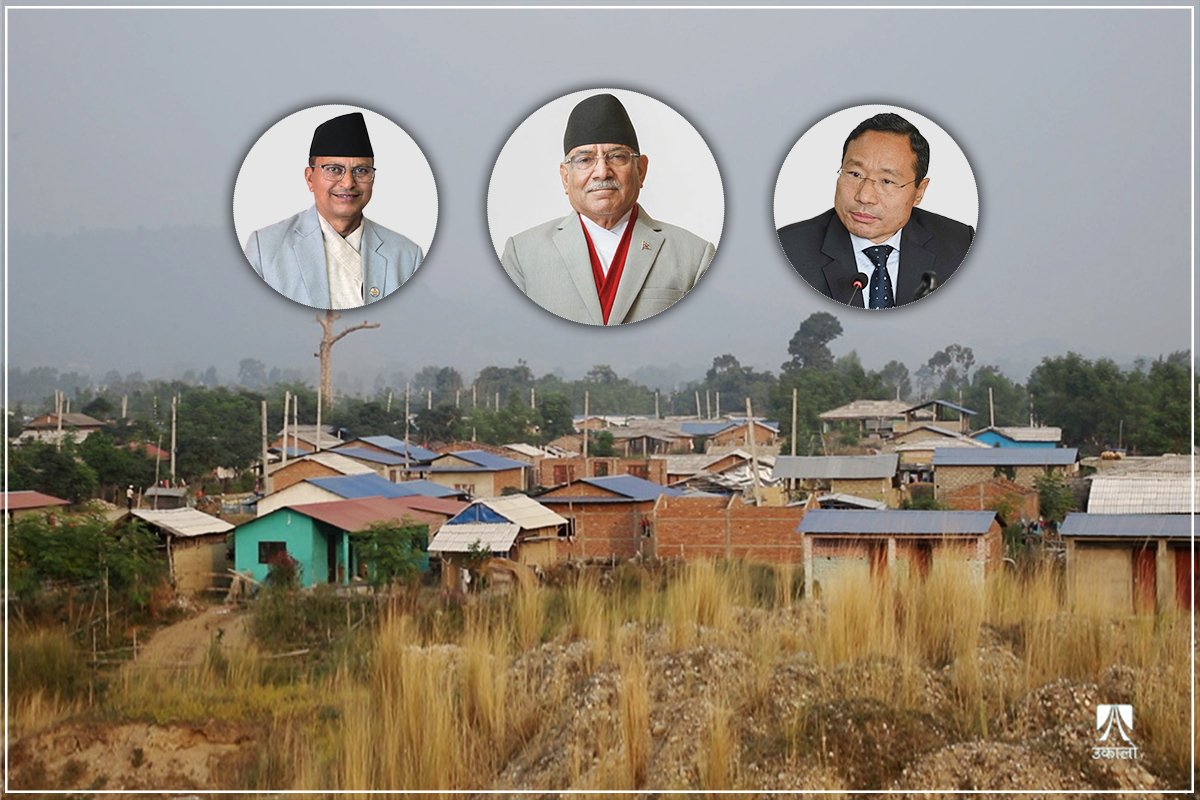 ‘अव्यवस्थित बसोबासी’लाई जग्गा जिम्मा लगाउने प्रधानमन्त्रीको जोडबलमा अर्थमन्त्रीको छेकबार