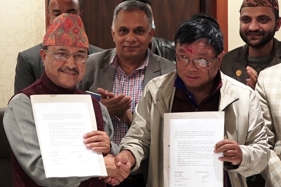 महावीर पुन र सरकारबीच चारबुँदे सहमति, नवप्रवर्तनमा लगानी गर्न कोष स्थापना गरिने