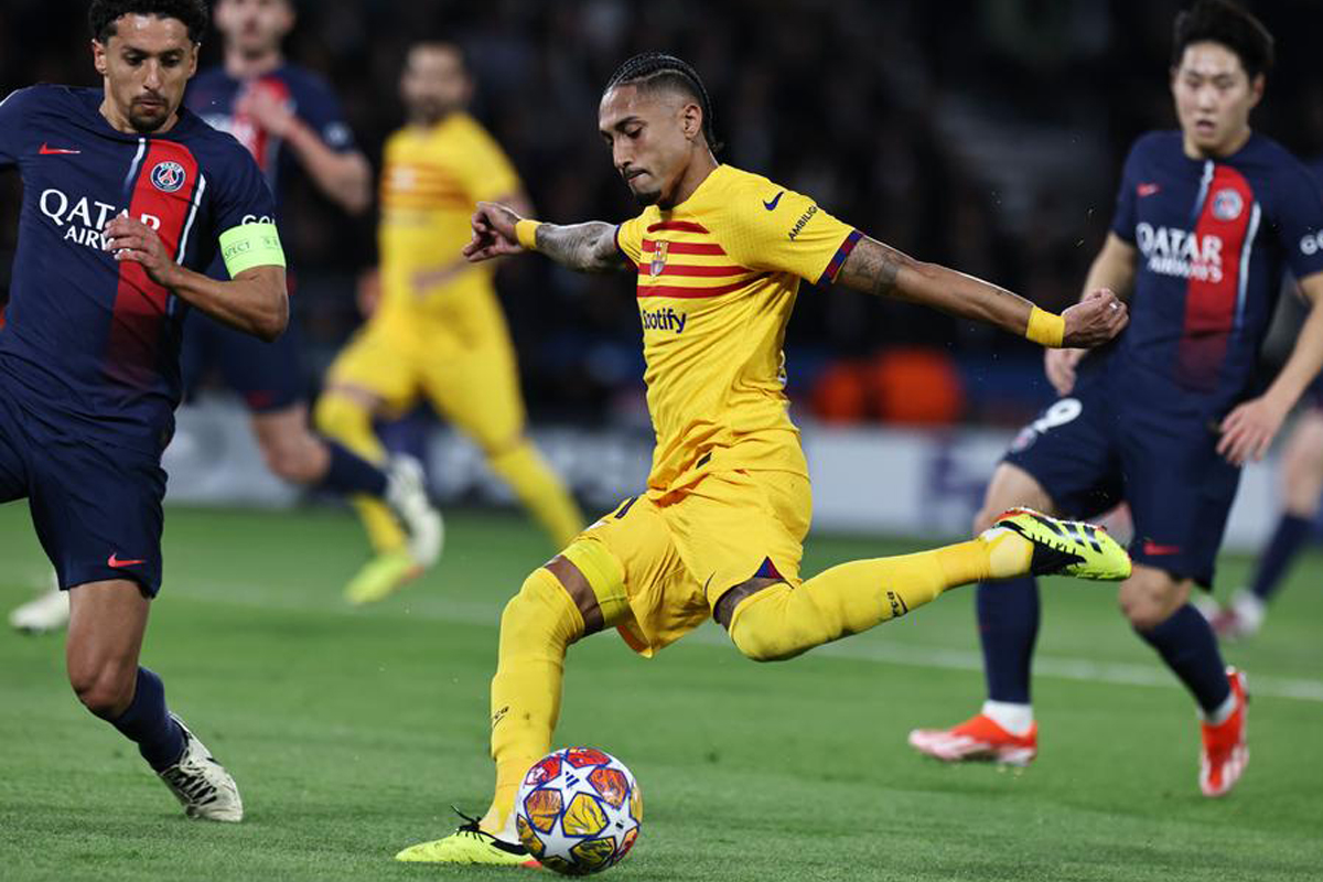 च्याम्पियन्स लिग: पहिलो लेगमा पीएसजीविरुद्ध बार्सिलोनालाई अग्रता