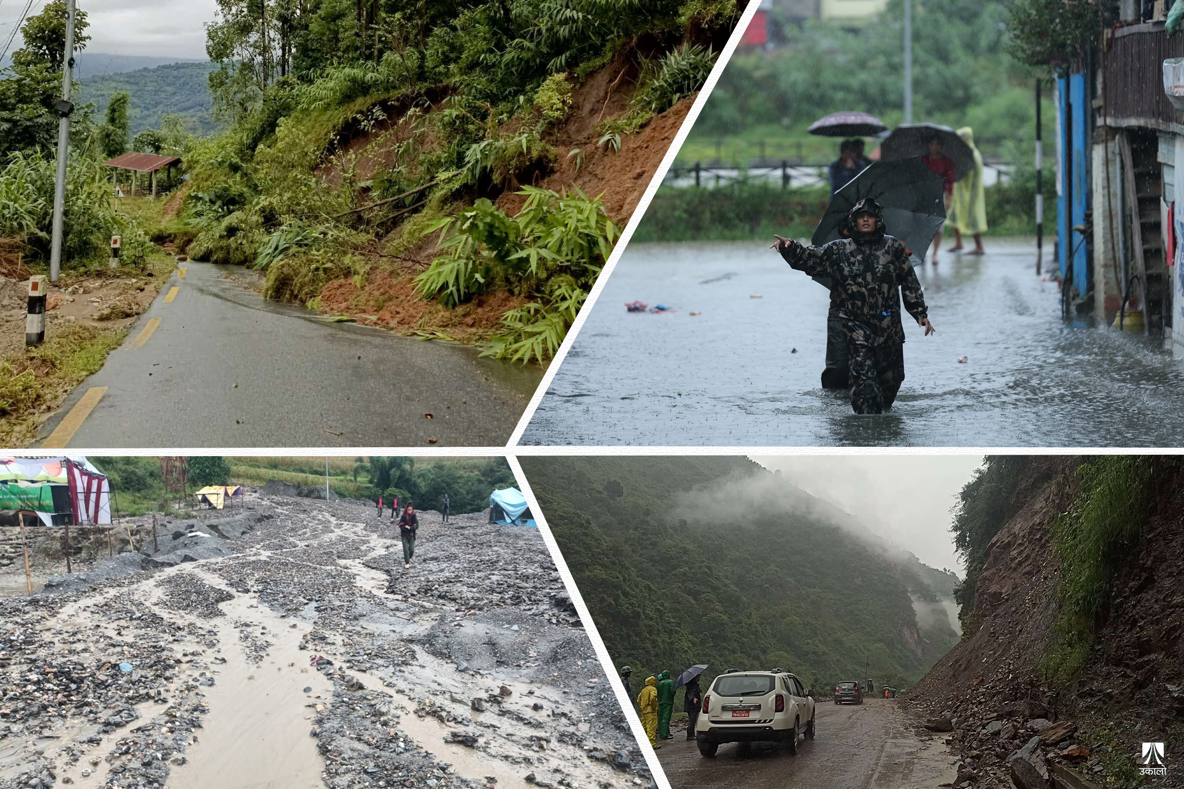 बाढीपहिरोले सबैभन्दा धेरै क्षति इलाममा, अवरुद्ध सडक कहिलेसम्म खुल्लान्?