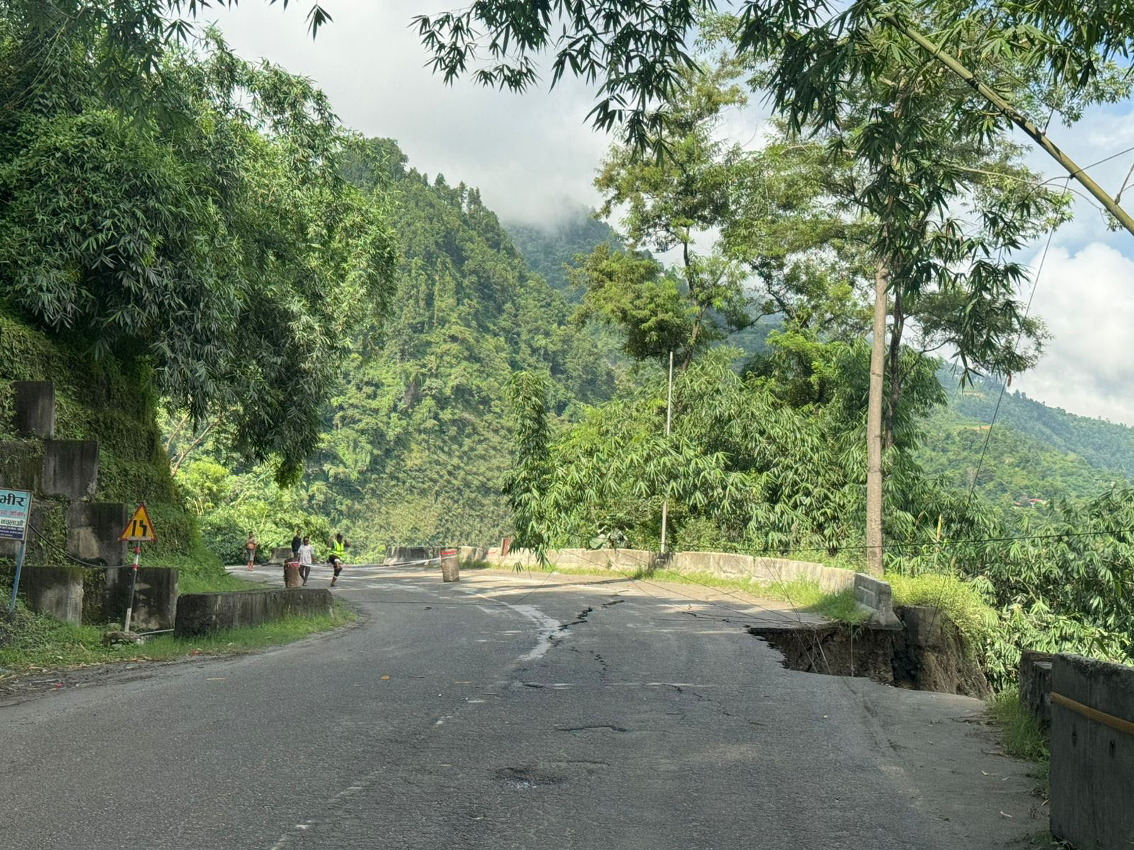 विज्ञ टोलीको अध्ययनपछि मात्र कृष्णभीर सडकको मर्मत गरिने