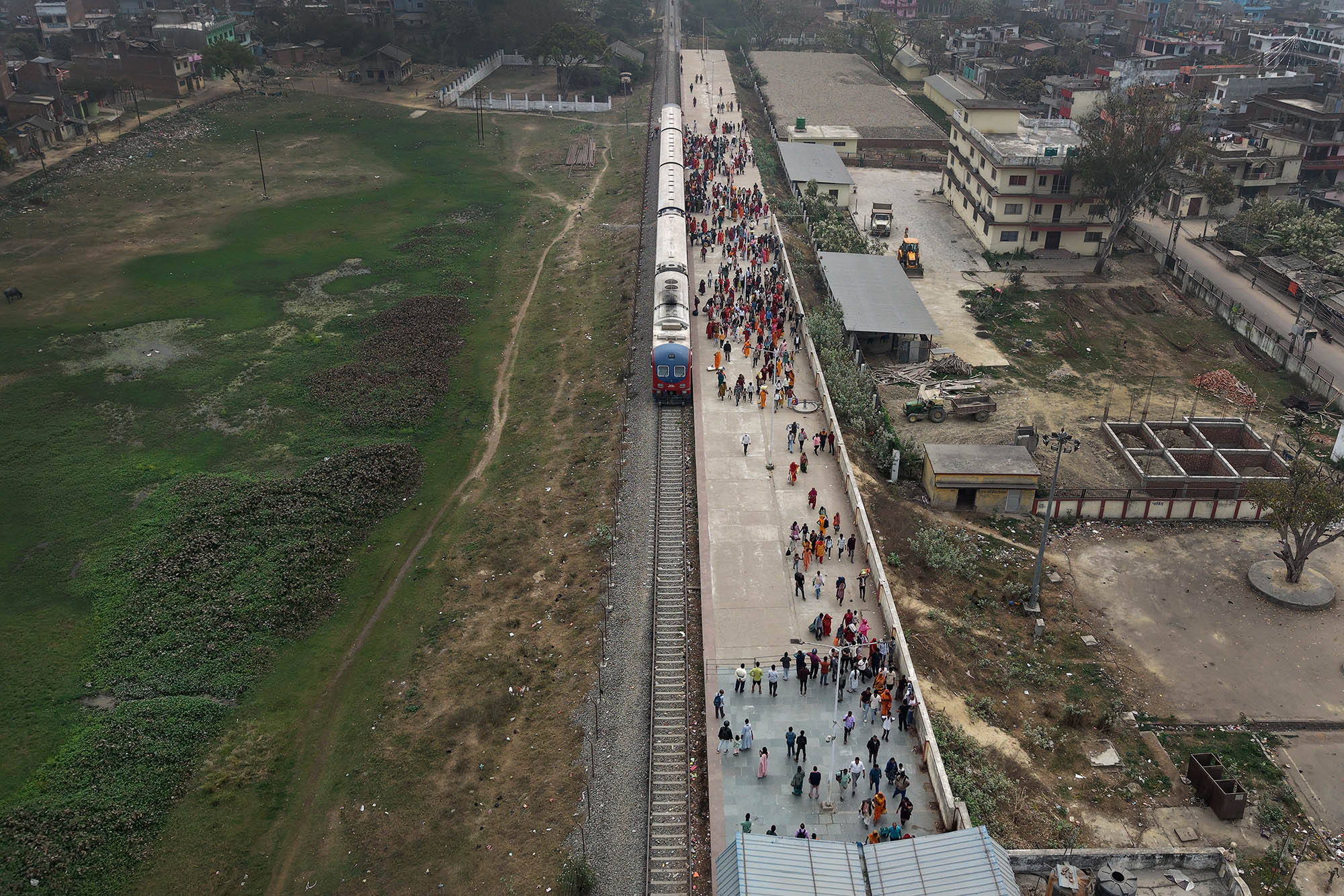 निर्वाचनमा बन्द गरिएको कुर्था–जनकपुर–जयनगर रेल सेवा पुन: सञ्चालन (तस्वीरहरू)