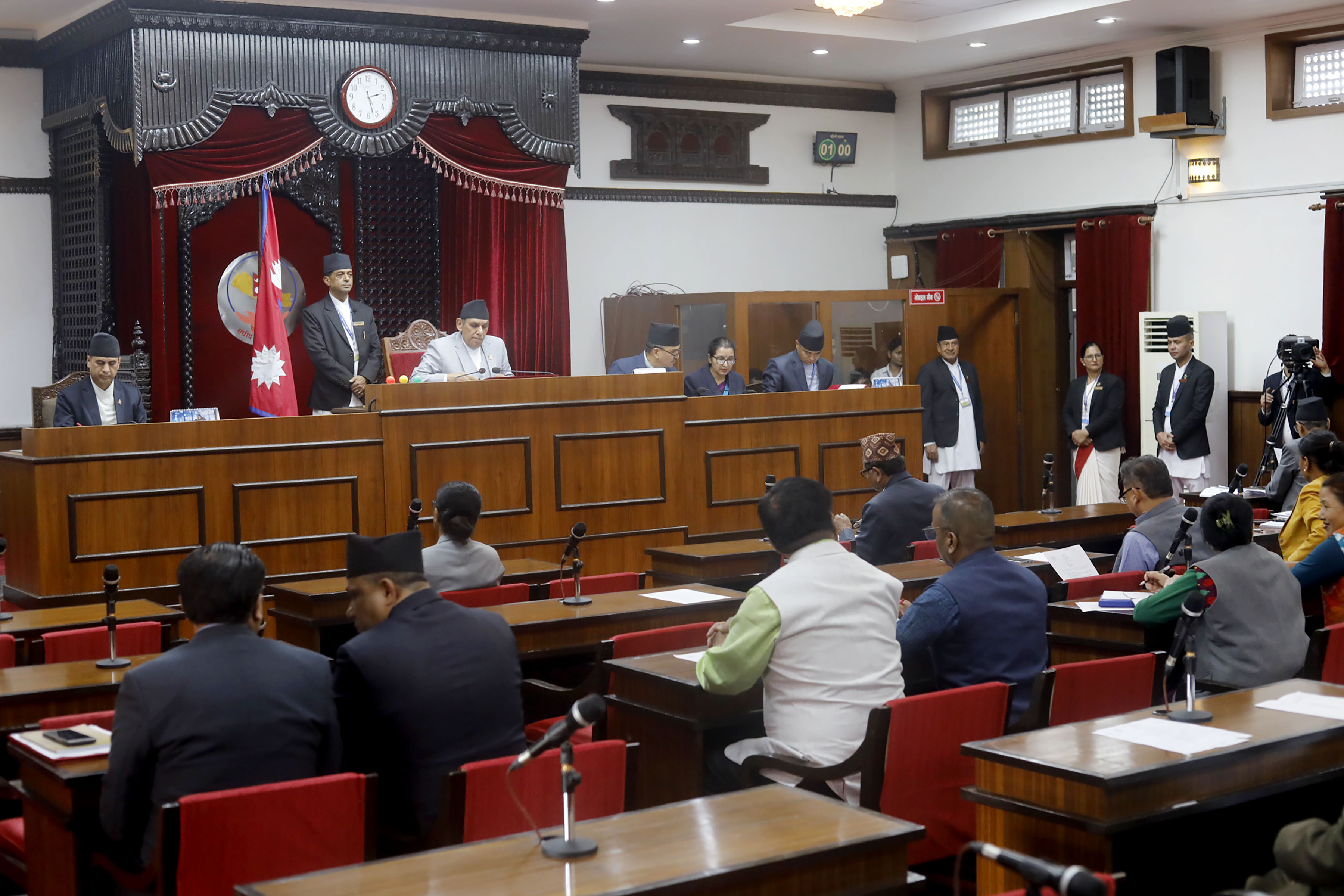 आर्थिक विधेयक राष्ट्रियसभाबाट पारित
