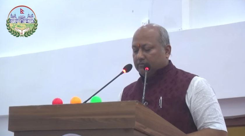 मधेश प्रदेशका मुख्यमन्त्री सिंहले गरे राजीनामा घोषणा