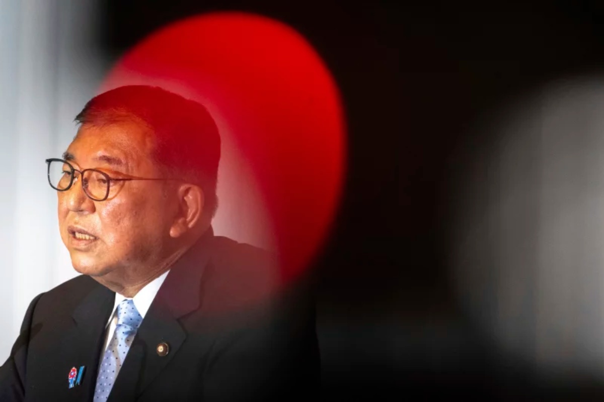 जापानका प्रधानमन्त्री शिगेरु इशिबाद्वारा राजीनामा दिने घोषणा