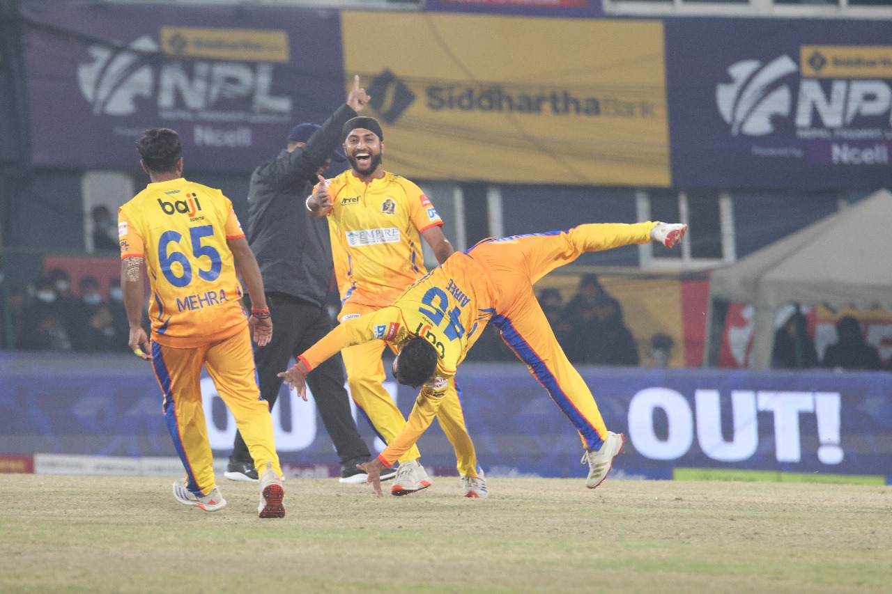 सुदूरपश्चिमको अपराजित यात्रा कायमै, चितवन ४९ रनले पराजित