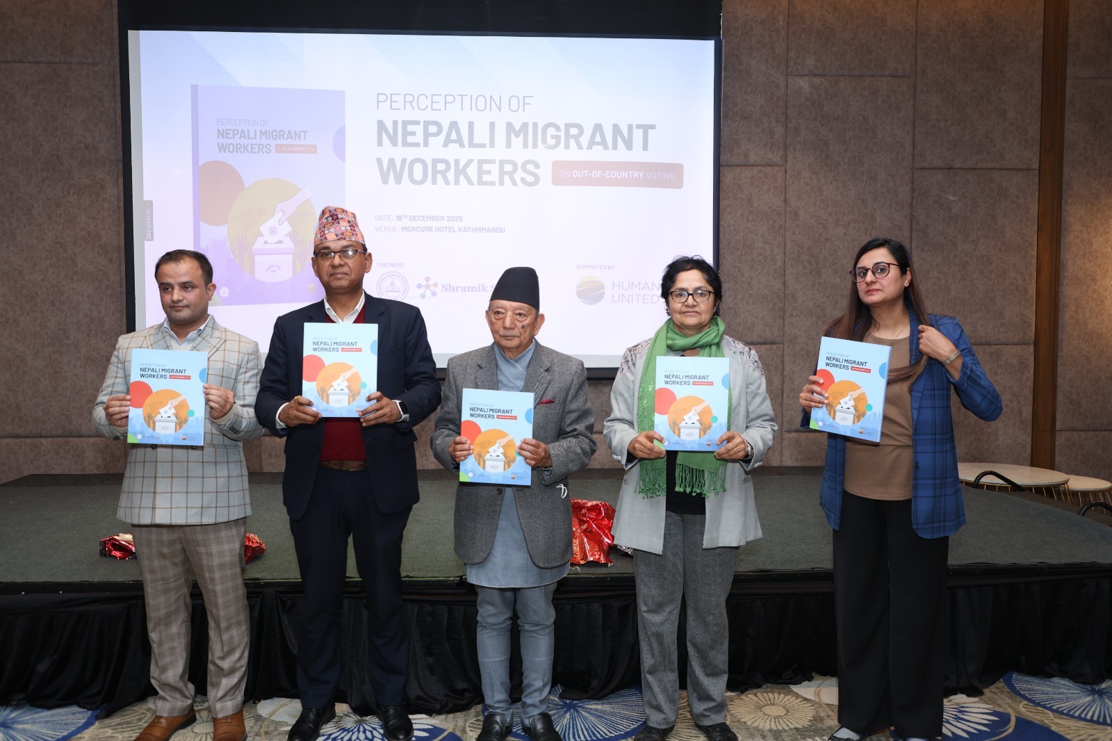 प्रवासी मताधिकारबारे तयार पारिएको प्रतिवेदन सार्वजनिक