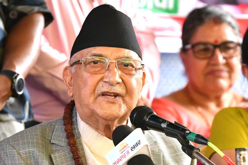 प्रत्यक्षतर्फ १०० सिट जित्ने एमाले अध्यक्ष ओलीको दाबी