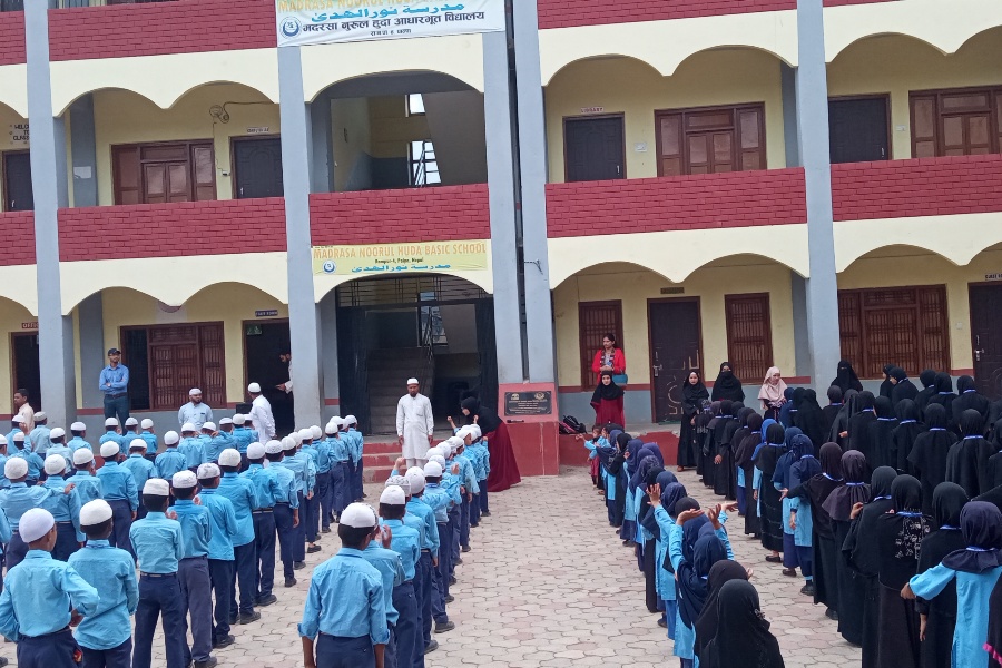 धार्मिक विद्यालयमा नमूना बन्दै 'मदरसा आधारभूत नुरुल हुदा'