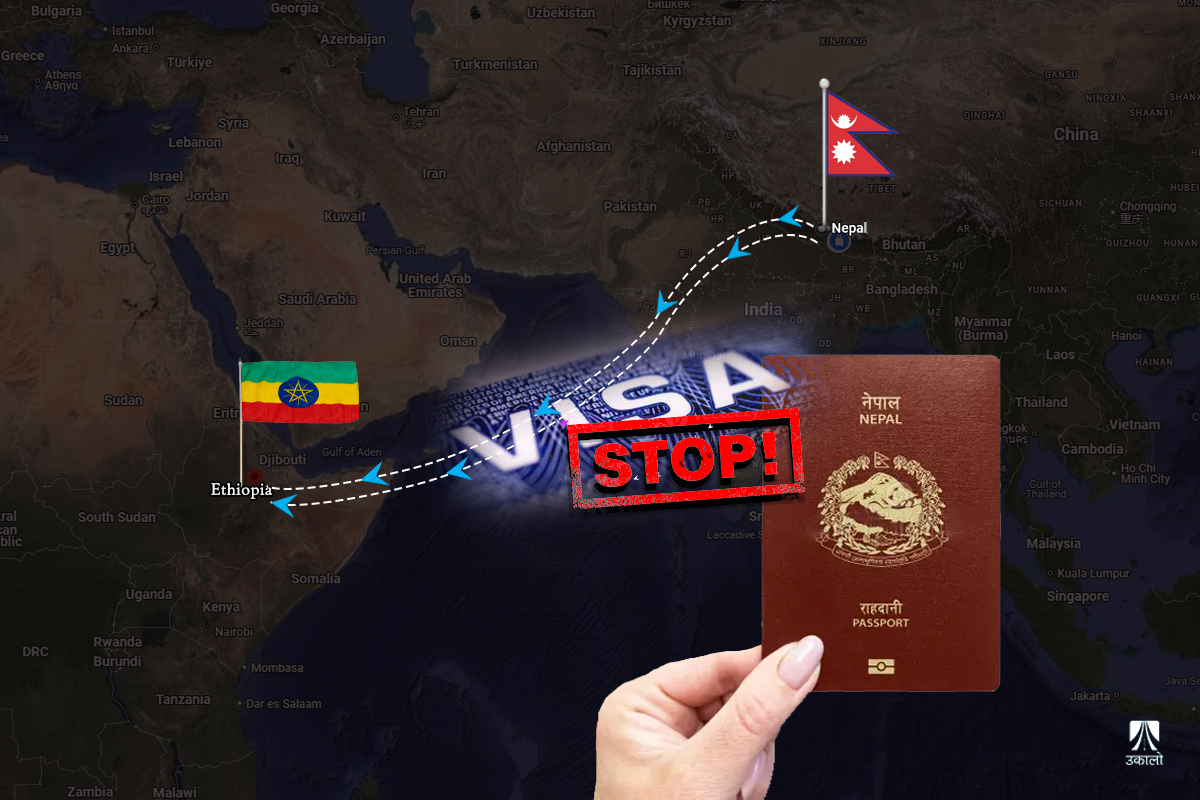 मानवतस्करले ‘तल्लो बाटो’को रुट बनाएपछि इथियोपियाले बन्द गर्‍यो नेपालीलाई भिसा