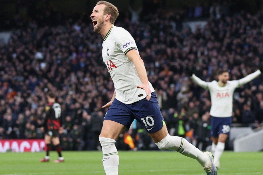 टोटेनह्यामद्वारा म्यानचेस्टर सिटी पराजित