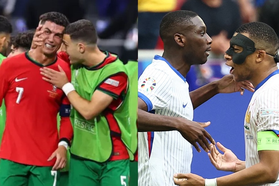 फ्रान्स र पोर्चुगल युरोकपको क्वार्टरफाइनलमा