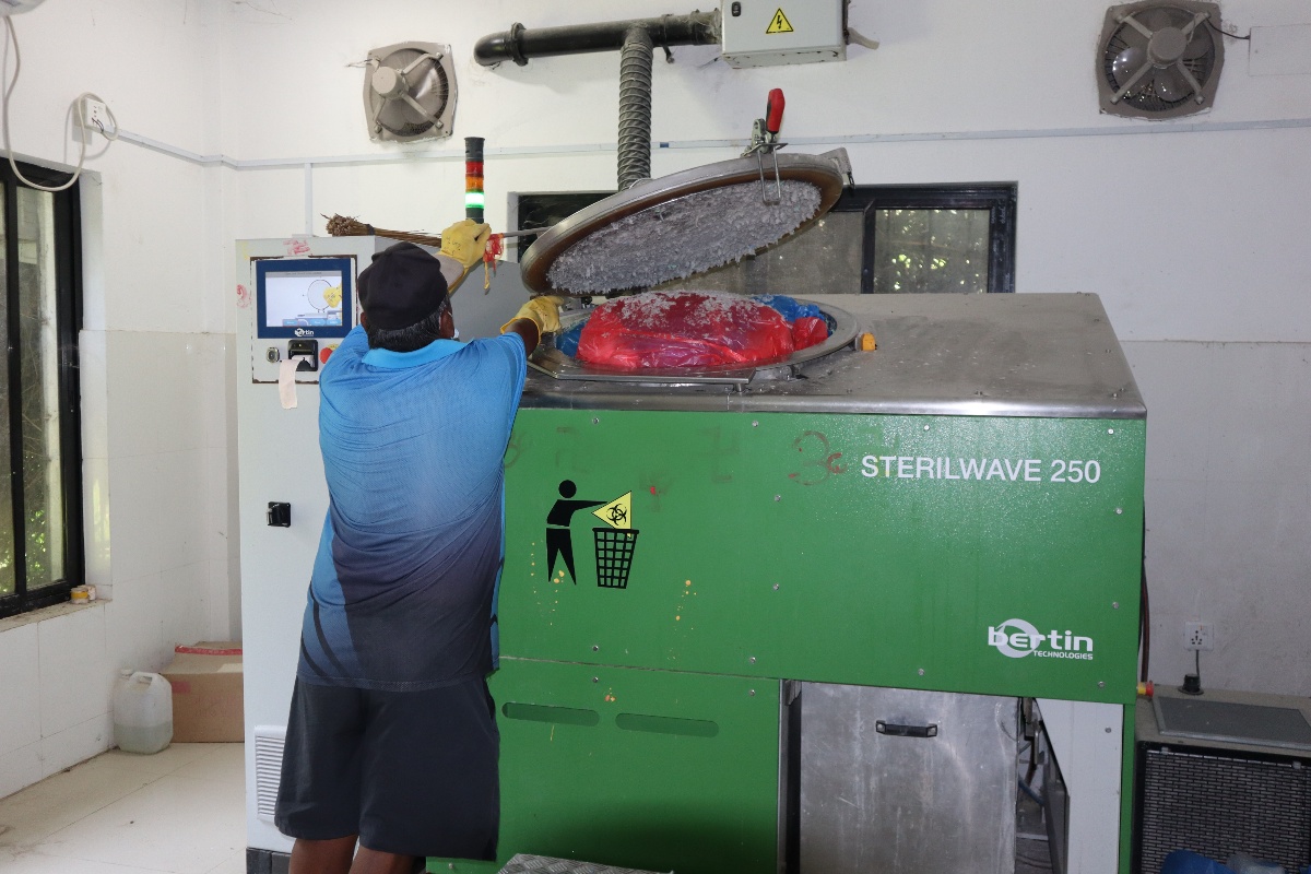 बीपी कोइराला क्यान्सर अस्पतालले यसरी व्यवस्थापन गर्दैछ फोहोर