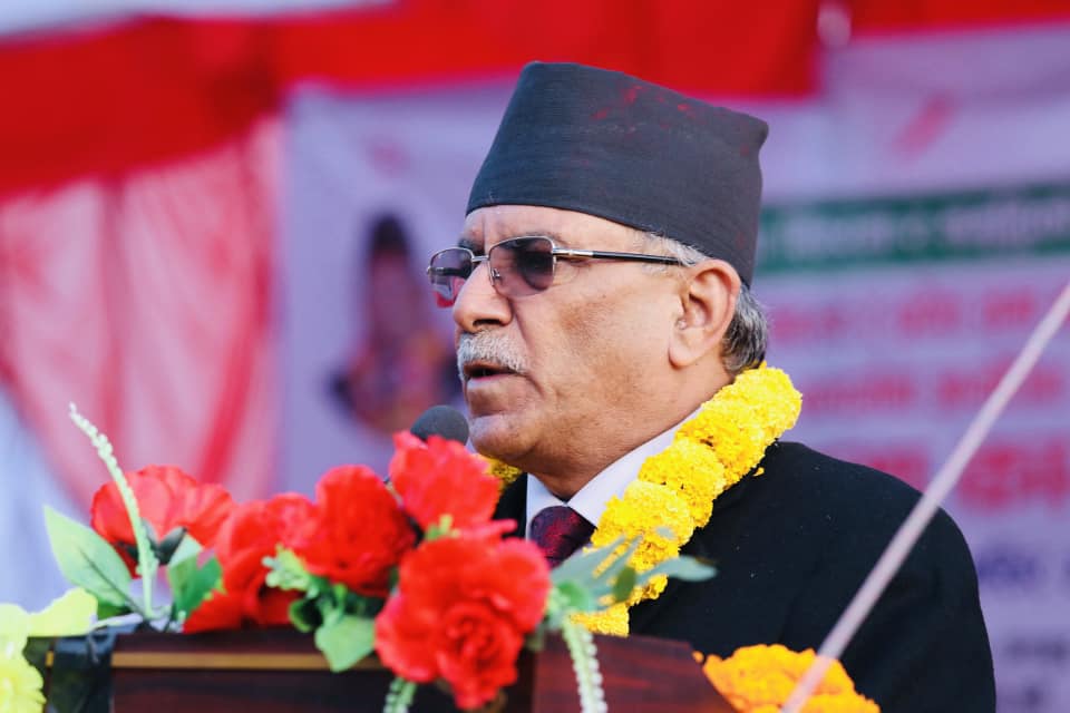 निर्वाचनपछि गठबन्धनकै सरकार : प्रचण्ड