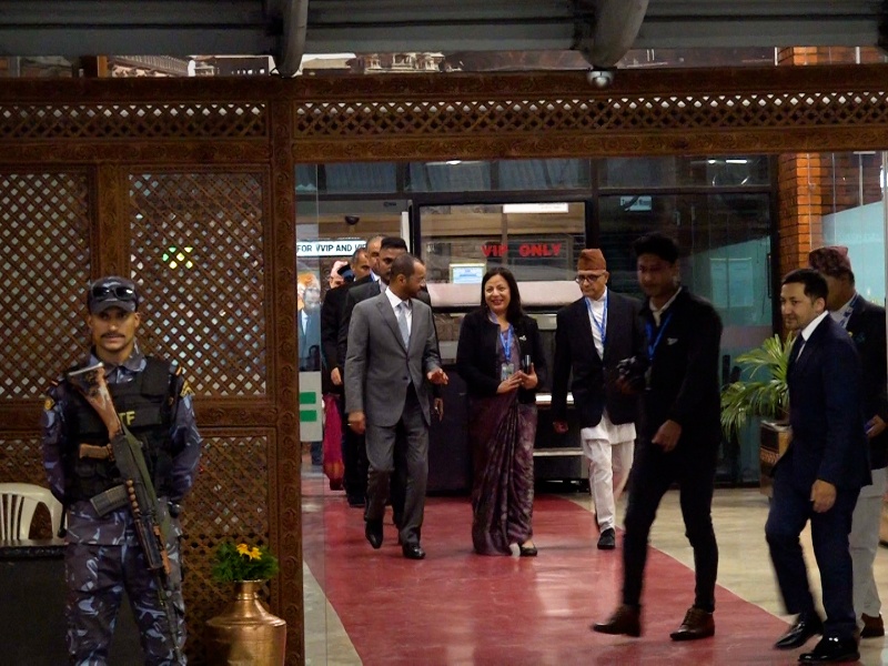 ओमानका विदेशमन्त्री काठमाडौँमा