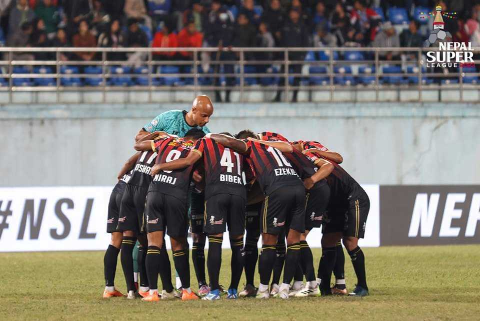 नेपाल सुपर लिग: ललितपुरले वीरगन्जसँग अंक बाँड्यो