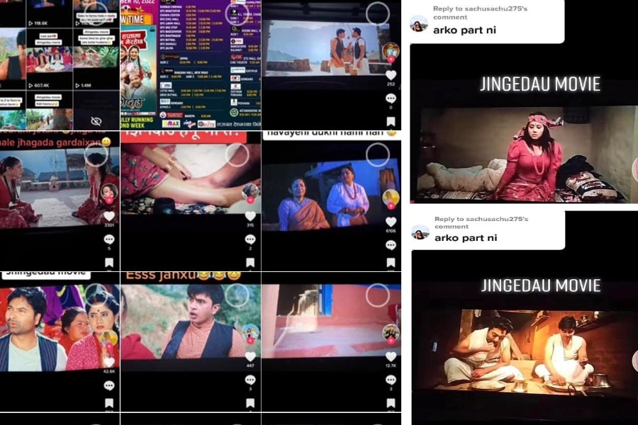 टिकटकमा बढ्न थाल्यो चलचित्रको पाइरेसी