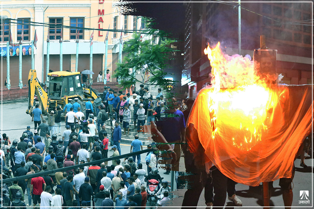 न्युरोडमा फुटपाथ विस्तार : मेयर र वडाध्यक्षको हठले बिग्रँदै माहौल, स्थानीय विभाजित