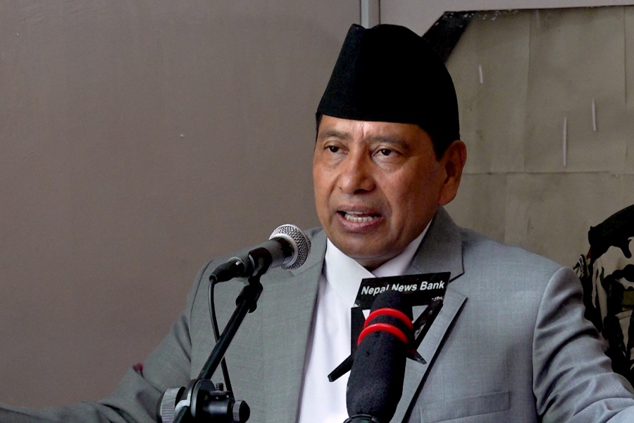 शान्ति प्रक्रियाको महत्त्वपूर्ण कार्यभार अझै बाँकी छः गृहमन्त्री श्रेष्ठ