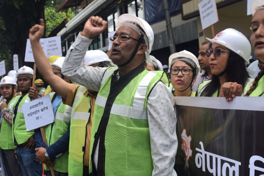 देशभर काम ठप्प पार्ने निर्माण व्यावसायीको चेतावनी