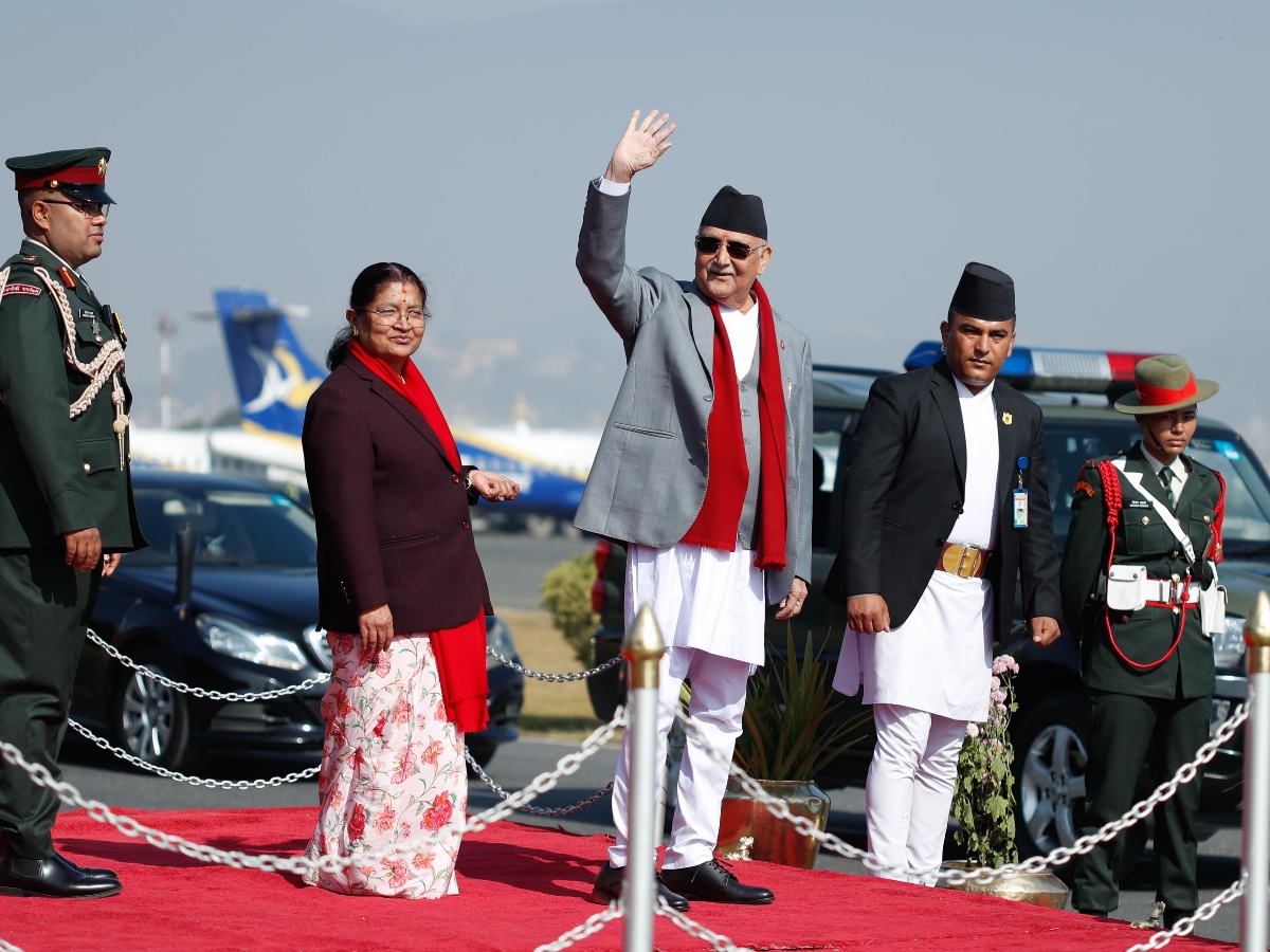 प्रधानमन्त्री ओली चीन प्रस्थान