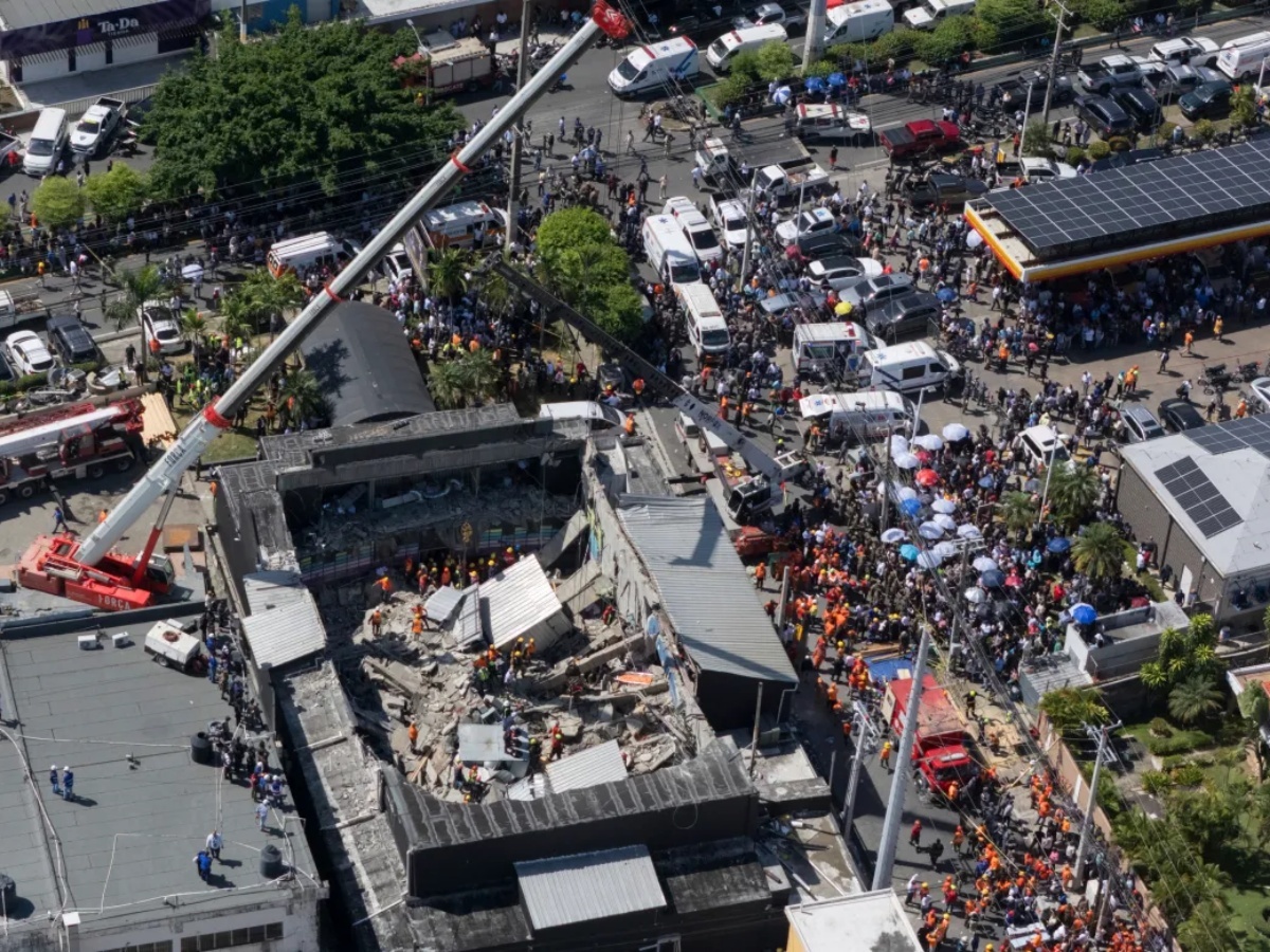 डोमिनिकन रिपब्लिकमा नाइट क्लबको छत भत्किँदा १०० भन्दा धेरै मानिसको मृत्यु