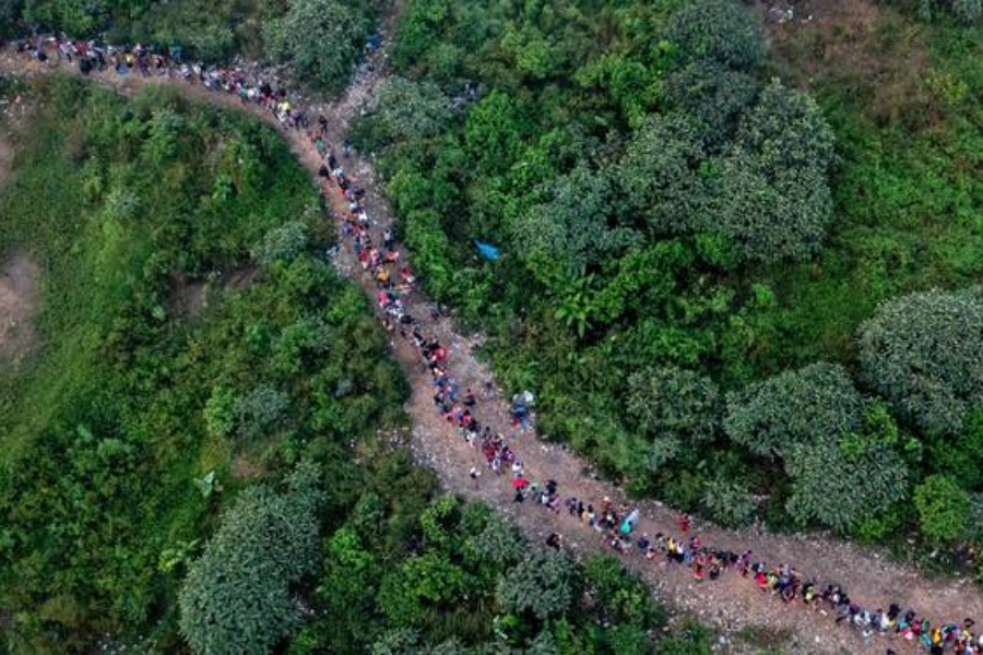 ४ लाख आप्रवासी ‘ड्यारियन ग्याप’को बाटो हुँदै अमेरिकातर्फ