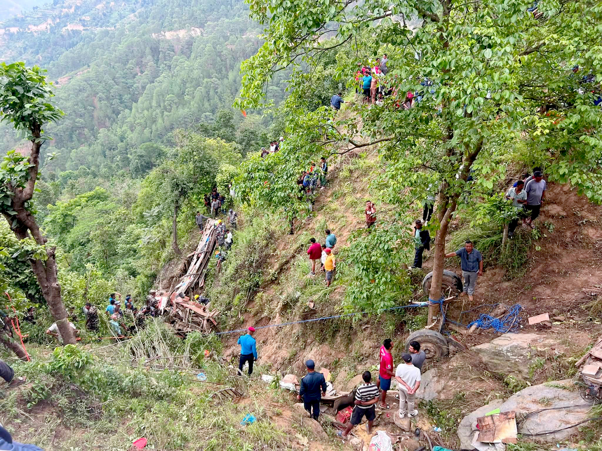 काभ्रे बस दुर्घटना छानबिन गर्न ६ सदस्यीय समिति गठन