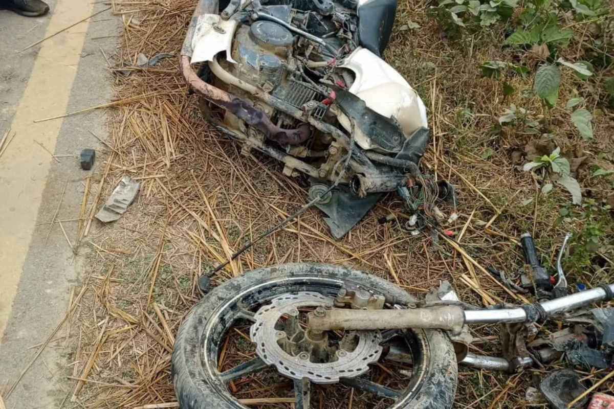 सिरहामा स्कार्पियो र मोटरसाइकल ठोक्किँदा १ जनाको मृत्यु