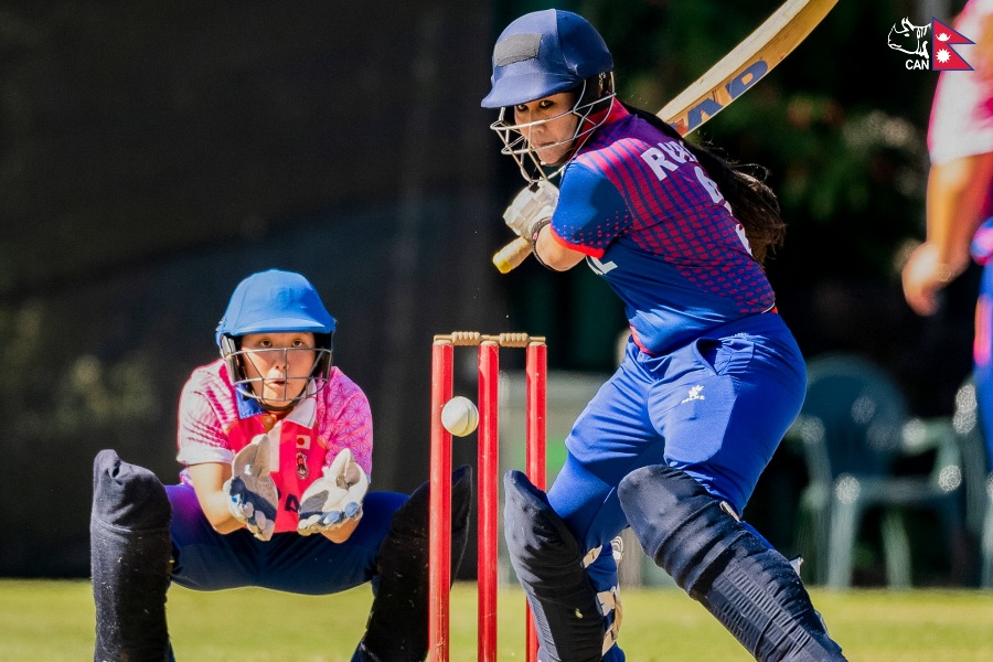 नेपालले जापानलाई दियो ११६ रनको लक्ष्य