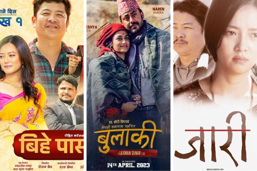 नयाँ वर्षको अवसर पारेर ३ चलचित्र प्रदर्शनमा