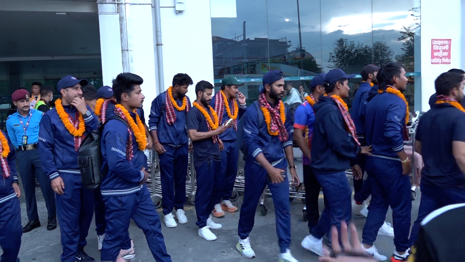 लिग–२ र टी२० शृंखला खेलेर स्वदेश फर्कियो नेपाली टोली