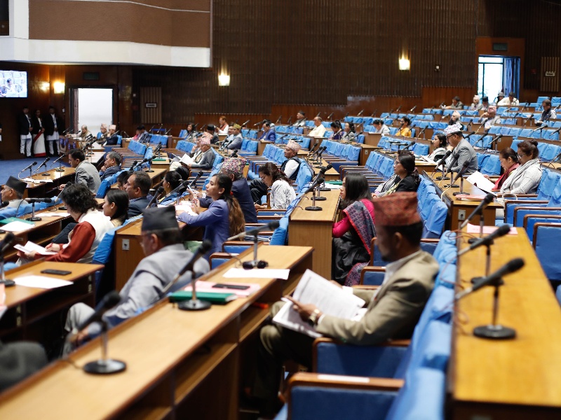 प्रतिनिधिसभा बैठक : खर्च कटौतीका १२ प्रस्ताव प्रस्तुत, बजेटमा विभेद भएको सांसदको गुनासो